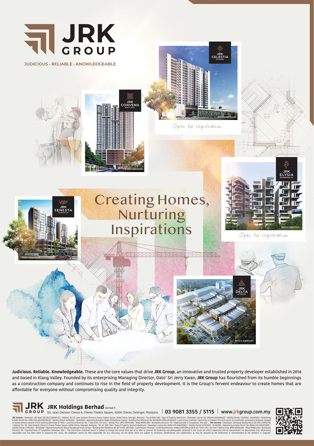 JRK Group Creating Homes, Nurturing Inspirations