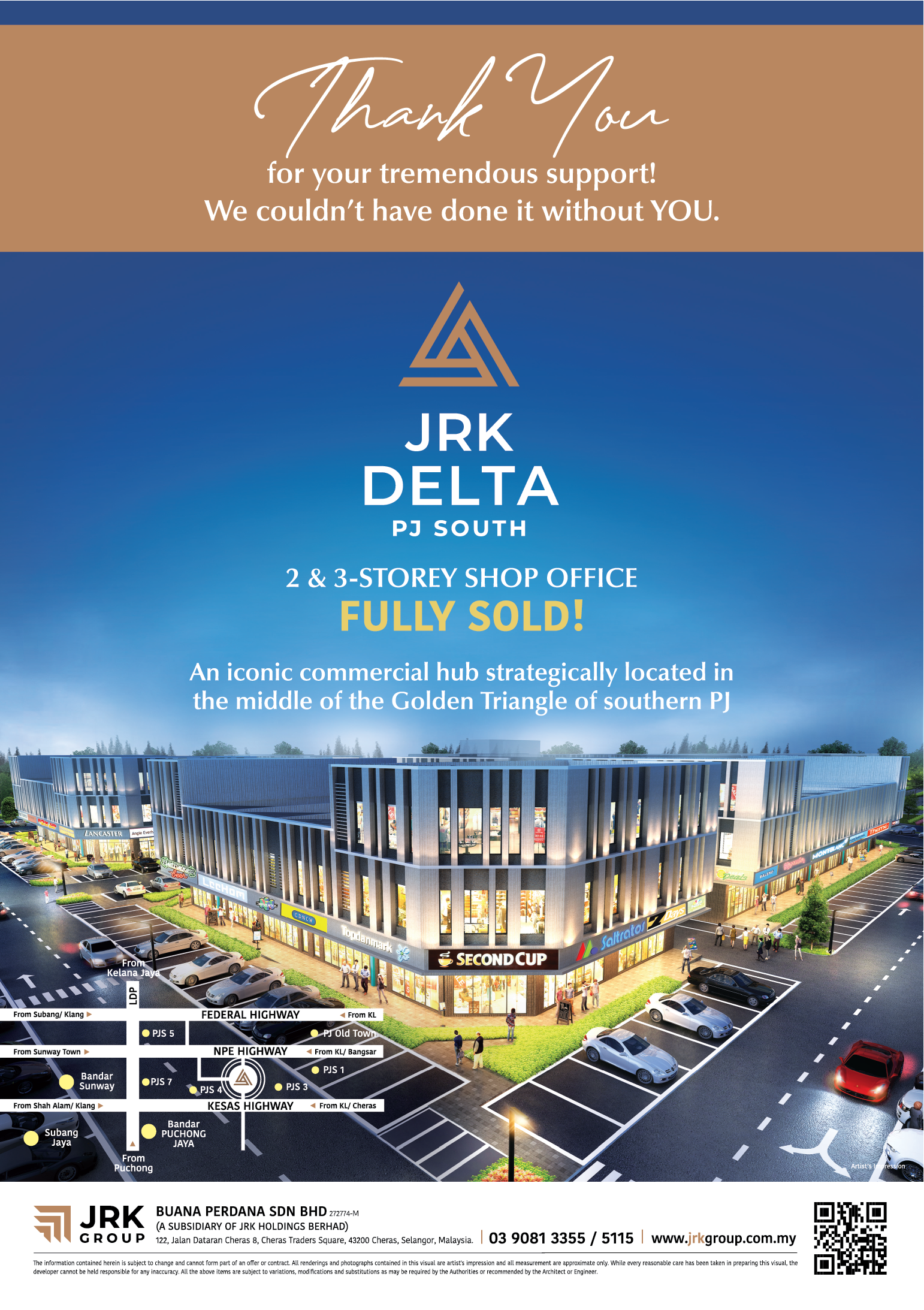 JRK Delta @ PJ South Fully Sold