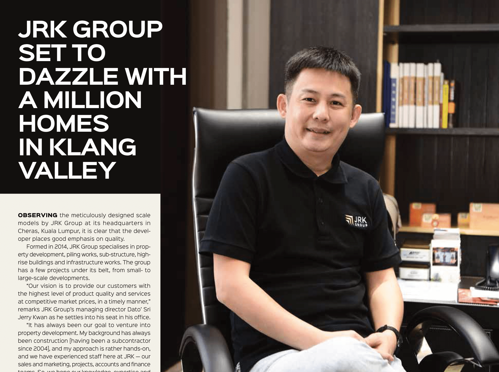 JRK Group Set To Dazzle With a Million Homes In Klang Valley